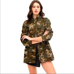 🆕 Camo Anorak Jacket NWOT